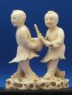 Chinese Carved Ox Bone Cultural Revolution Carving Faux Ivory - Republic Period Men, Women & Children photo 1