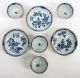 Chinese Blue/white Export Porcelain Tea Ware Qianlong Period Mid 18th C.  (2 Sets) Bowls photo 9