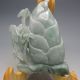 100% Natural Jadeite A Jade Hand - Carved Statues Nr/nc1995 Other photo 1