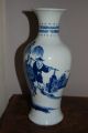 19thc Antique Chinese Porcelain Blue & White Vase Vases photo 2