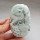 Chinese Carved Chi Dragon Statues (100% Natural Burma Jadeite A Jade) Other photo 1