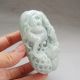 Chinese Carved Chi Dragon Statues (100% Natural Burma Jadeite A Jade) Other photo 2