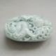 Chinese Carved Chi Dragon Statues (100% Natural Burma Jadeite A Jade) Other photo 6