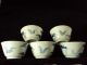 5 Chinese Porcelain Gilt/blue Cups,  Qianlong Period,  Goose Other photo 1