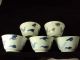 5 Chinese Porcelain Gilt/blue Cups,  Qianlong Period,  Goose Other photo 2