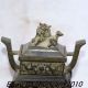 Chinese Asian Antique Bronze Censer (dragon.  Lions Totem) Incense Burners photo 3