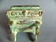 Early Chinese Miniature Bronze Censer Other photo 9
