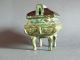 Early Chinese Miniature Bronze Censer Other photo 3