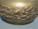 Antique Bronze Censor Bowl W Dragons Bowls photo 4