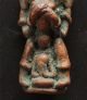 Old Bronze Close Face Ganesh Cobra Buddha Statue Amulet Thailand Hindu Ganesa Amulets photo 3