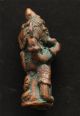 Old Bronze Close Face Ganesh Cobra Buddha Statue Amulet Thailand Hindu Ganesa Amulets photo 6