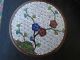 Antique Chinese Cloisonne Enamel Copper Design Flowers Box Boxes photo 7