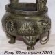 Chinese Asian Antique Bronze Censer (lions Totem) Incense Burners photo 3