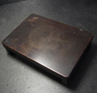 F404: Japanese Old Wooden Display Stand With Good Atmosphere photo