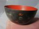 Vintage Chun Wah Co.  Dragon Lacquered Bowl Bowls photo 4