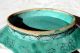 Group Of 3 Antique Chinese Stoneware Bowls ~ Colorfully Hand Enamel Painted Bowls photo 6
