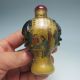 3ps Chinese Inside Hand Painted Glass Snuff Bottle Nr/bg1863 Snuff Bottles photo 2