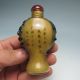 3ps Chinese Inside Hand Painted Glass Snuff Bottle Nr/bg1863 Snuff Bottles photo 3