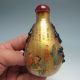 3ps Chinese Inside Hand Painted Glass Snuff Bottle Nr/bg1863 Snuff Bottles photo 5