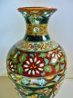 Japanese Antique Cloisonne Vase - Meiji Item - Unique Design Vases photo 5