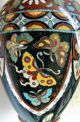 Japanese Antique Cloisonne Vase - Meiji Item - Unique Design Vases photo 6