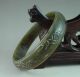 Old Chinese Hetian Jade Carved Bracelet Bangle Bracelets photo 7