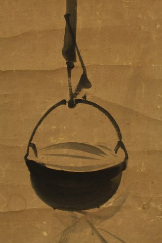 Japanese Hanging Scroll : Hanabusa Iccho 