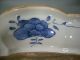 Chinese Blue & White Porcelain Fruit Plate 19th C Other photo 1