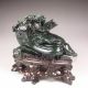 Chinese Hetian Jade Statue - Fortune Cabbage Nr Other photo 2