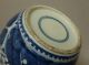 Antique Chinese C1700 Kangxi Period Blue & White Prunus Jar Vases photo 9