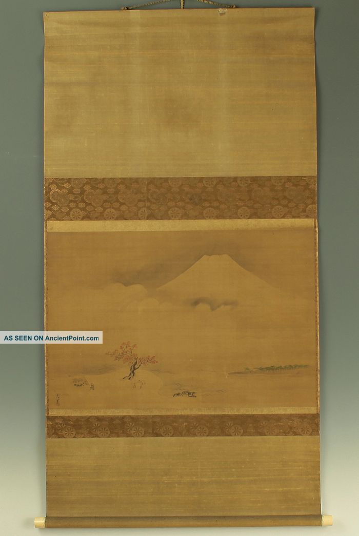 Japanese Hanging Scroll : Kano Chikanobu 
