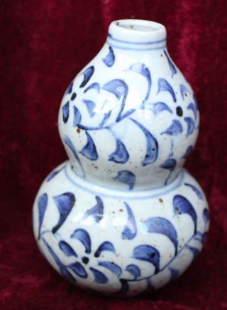 Chinese Rare Fine Porcelain Vase Gourd photo