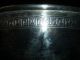 Impressive Vintage Chinese Silver Plated Serving Turin Bowls photo 9