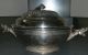 Impressive Vintage Chinese Silver Plated Serving Turin Bowls photo 1