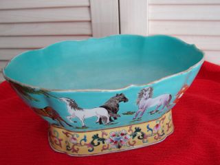 Early 19th C Chinese Ching Dynasty Famille Rose Porcelain Bowl W Ja Ching Mark photo