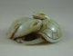 Old Chinese Hetian Jade Carved Double Turtles Carving Other photo 1