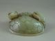 Old Chinese Hetian Jade Carved Double Turtles Carving Other photo 2