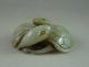 Old Chinese Hetian Jade Carved Double Turtles Carving Other photo 3
