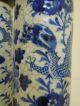 32.  A Similar Pair Of Blue White Crackle Vase Late Qing Other photo 5