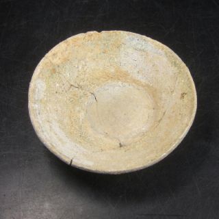 F318: Japanese Oldest Pottery Excavated Bowl Yama - Chawan Over 800 Years Ago photo