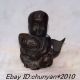Chinese Small Bronze Lad And Hold Fish Fish Horses photo 1