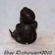 Chinese Small Bronze Lad And Hold Fish Fish Horses photo 4
