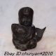 Chinese Small Bronze Lad And Hold Fish Fish Horses photo 5