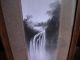 Fantastic Japanese Antique Sumi - E Waterfall Magical Artist Signed Frame Paintings & Scrolls photo 10