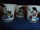 Wonderful Vintage Japanese Lithophane Saki Cups In Box 1950s Other photo 2