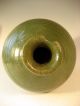 Thai Thailand Sawankaloke Green Glazed Relief Decor Pottery Vase Ca.  16th C. Other photo 8