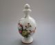 Chinese Handmade Coloured Drawing Ceramic Flowers Birds Snuff Bottle Snuff Bottles photo 2