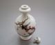 Chinese Handmade Coloured Drawing Ceramic Flowers Birds Snuff Bottle Snuff Bottles photo 3