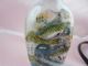 Chinese Snuff Bottle Red Crowned Cranes Folk Sunt Inner Painting Rrts By21 Other photo 3