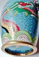 Antique Cloisonne Vase - Colorful & Decorative - Wonderful Dragon Pots photo 9